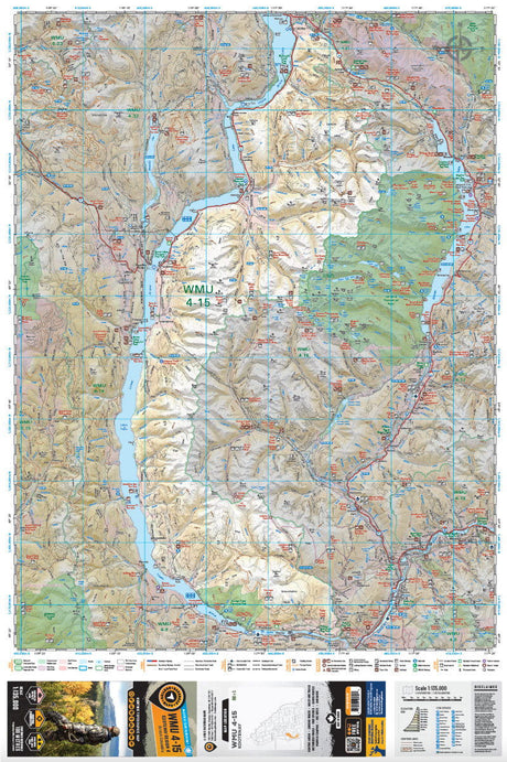 WMU 4-15 Kootenay Region - Hunting Topo BC - Backroad Maps