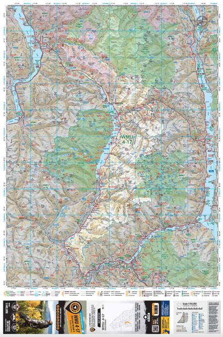 WMU 4-17 Kootenay Region - Hunting Topo BC - Backroad Maps