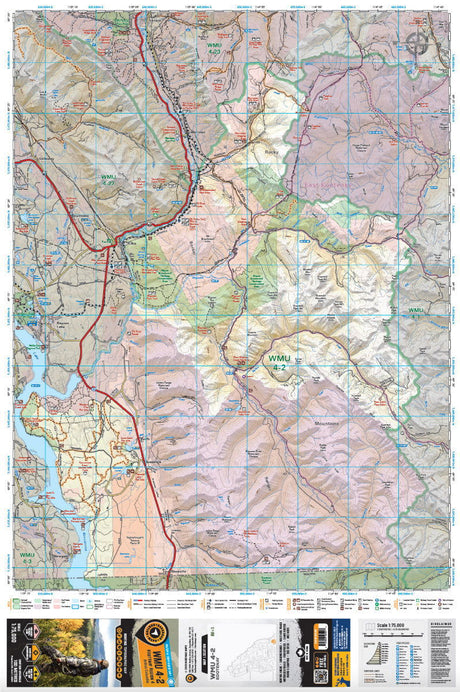 WMU 4-2 Kootenay Region - Hunting Topo BC - Backroad Maps