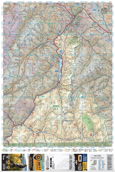 WMU 4-4 Kootenay Region - Hunting Topo BC - Backroad Maps