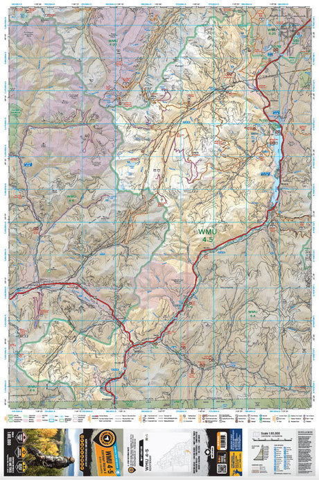 WMU 4-5 Kootenay Region - Hunting Topo BC - Backroad Maps