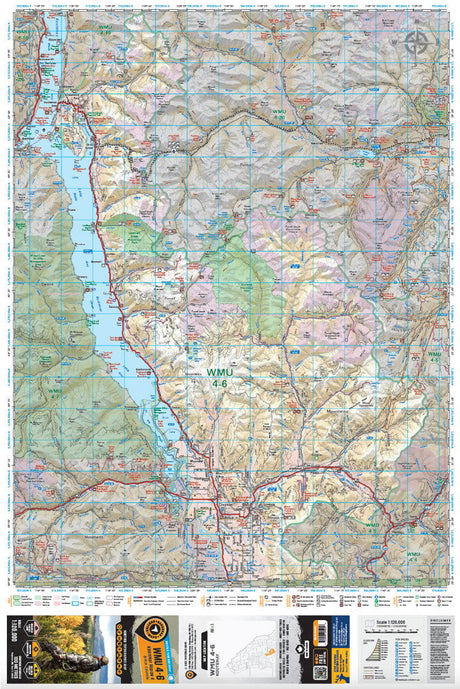 WMU 4-6 Kootenay Region - Hunting Topo BC - Backroad Maps
