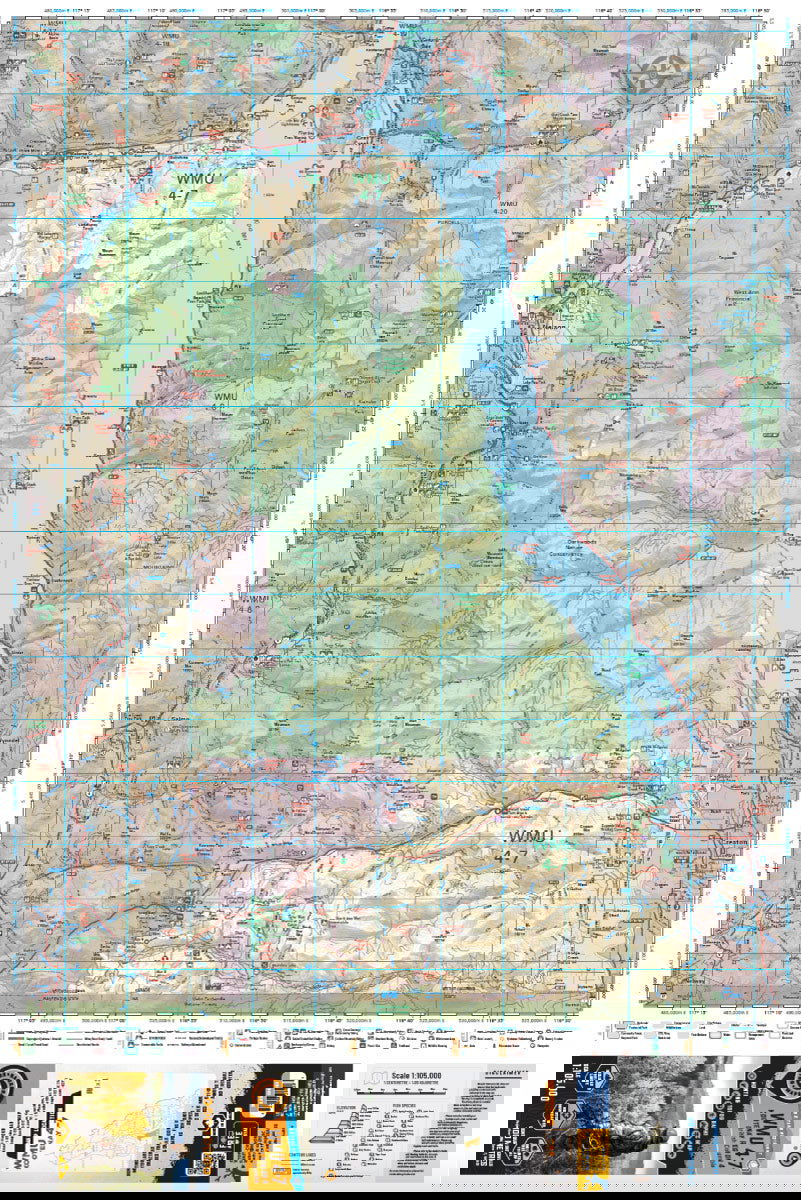 WMU 4-7 Kootenay Region - Hunting Topo BC - Backroad Maps