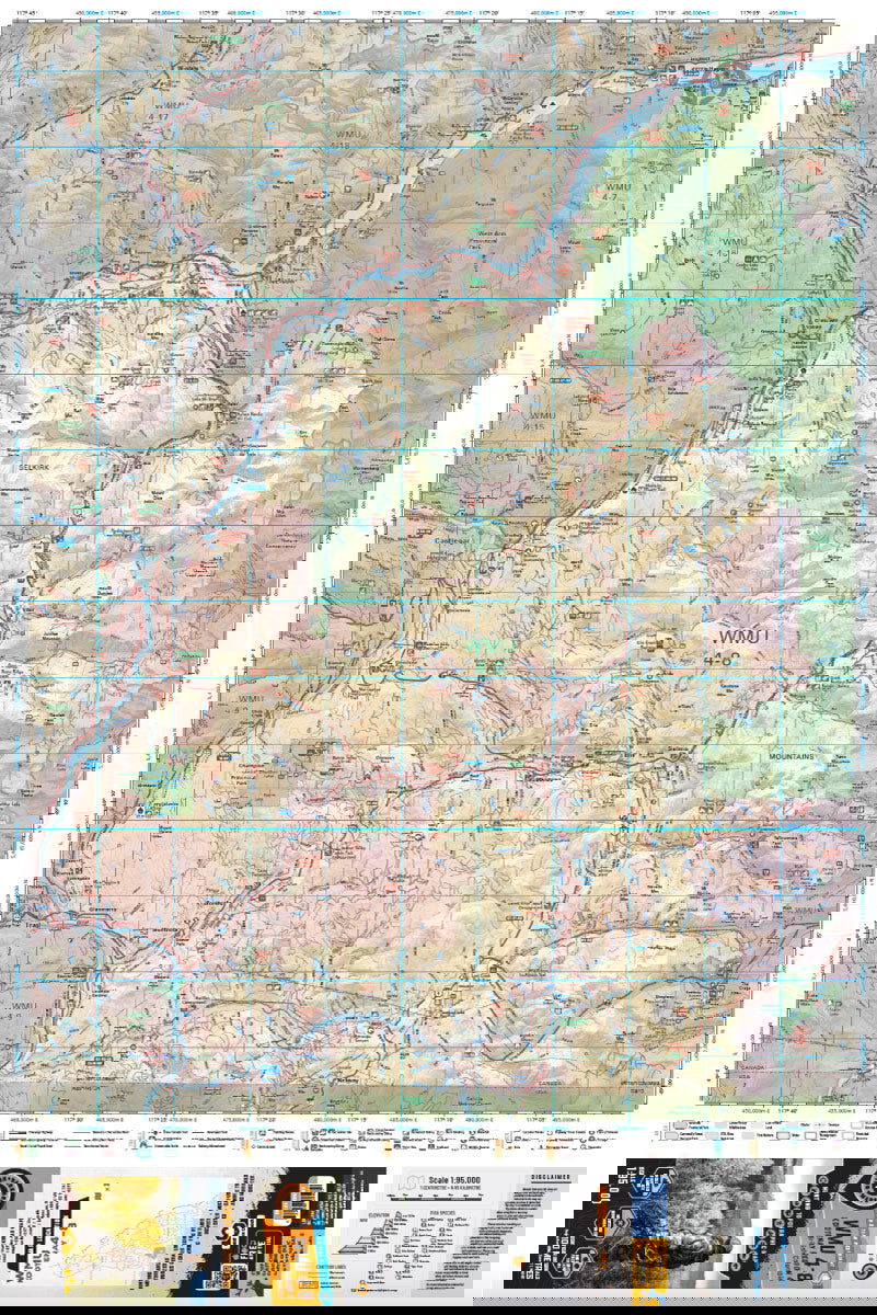 WMU 4-8 Kootenay Region - Hunting Topo BC - Backroad Maps