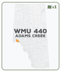 WMU 440 Adams Creek - Hunting Topo Alberta - Backroad Maps