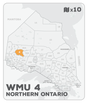 WMU 4 Ontario Hunting Bundle - Northern Ontario (10 maps) - Hunting Bundle