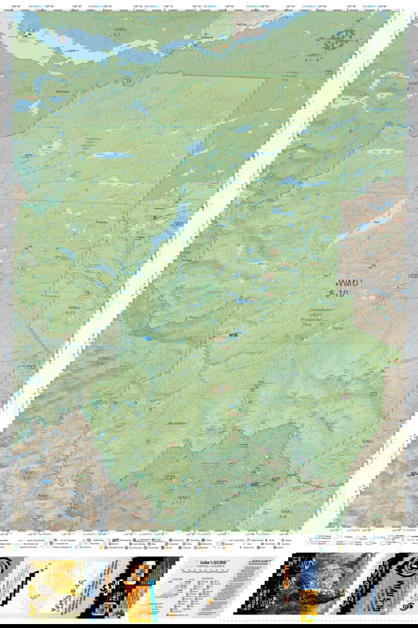 WMU 5-10 Cariboo Region - Hunting Topo BC - Backroad Maps