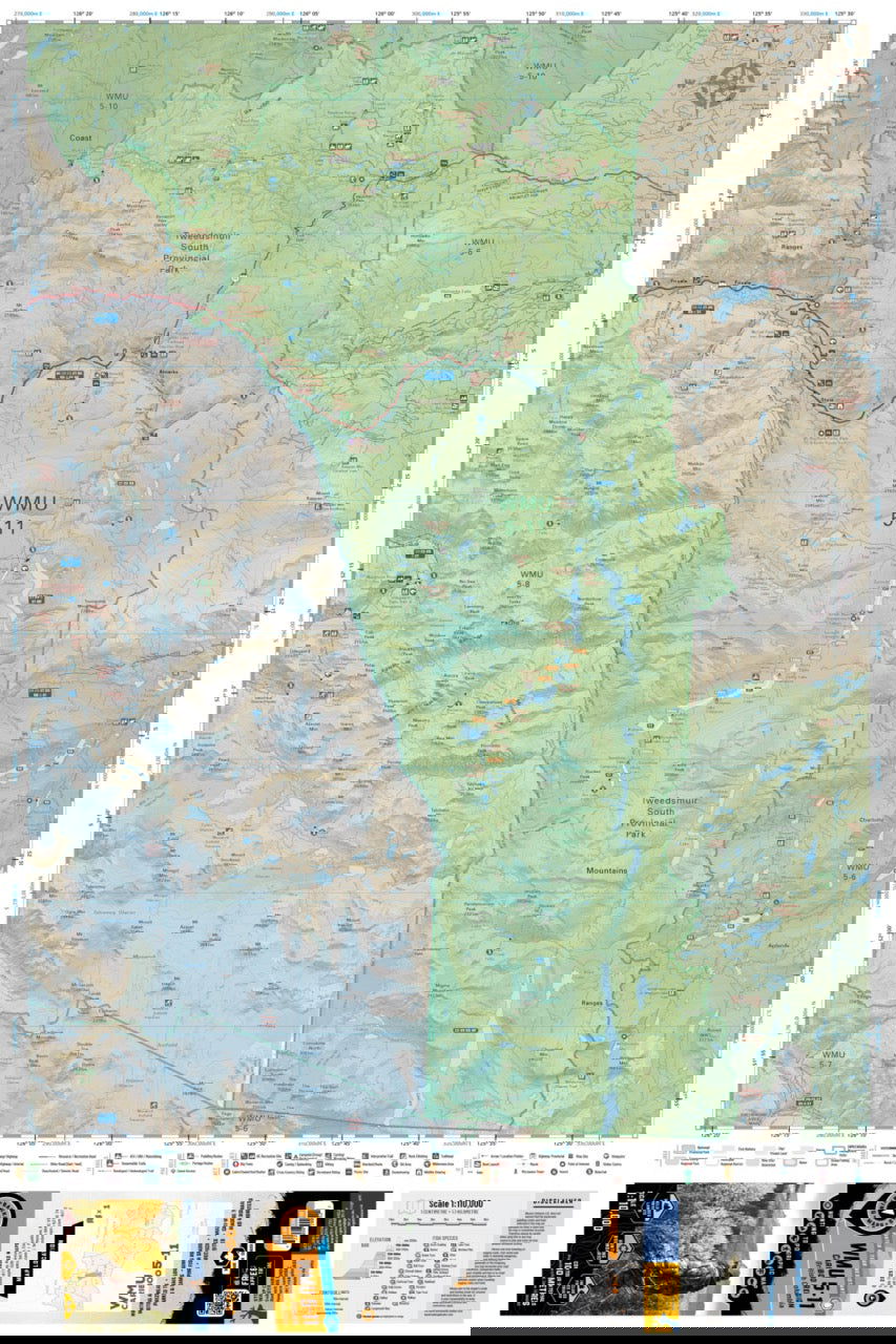 WMU 5-11 Cariboo Region - Hunting Topo BC - Backroad Maps