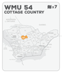 WMU 54 Hunting Bundle - Cottage Country Ontario (7 maps) - Hunting Bundle