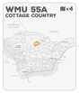 WMU 55A Hunting Bundle - Cottage Country Ontario (4 maps) - Hunting Bundle