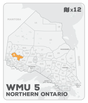 WMU 5 Hunting Bundle - Northern Ontario (12 maps) - Hunting Bundle