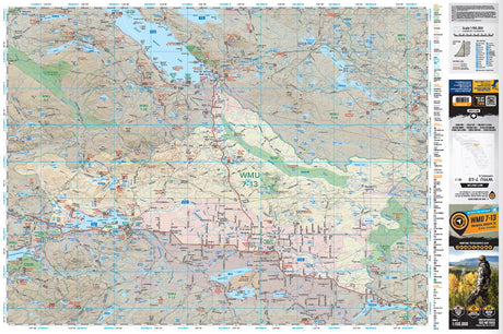 WMU 7-13 Omineca Region - Hunting Topo BC - Backroad Maps