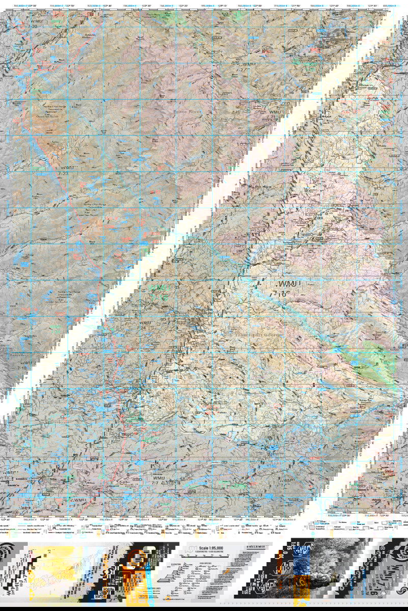 WMU 7-16 Omineca Region - Hunting Topo BC - Backroad Maps
