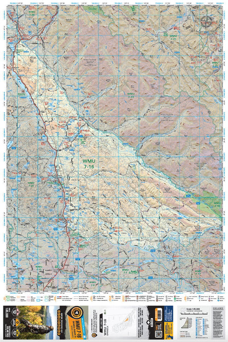 WMU 7-16 Omineca Region - Hunting Topo BC - Backroad Maps