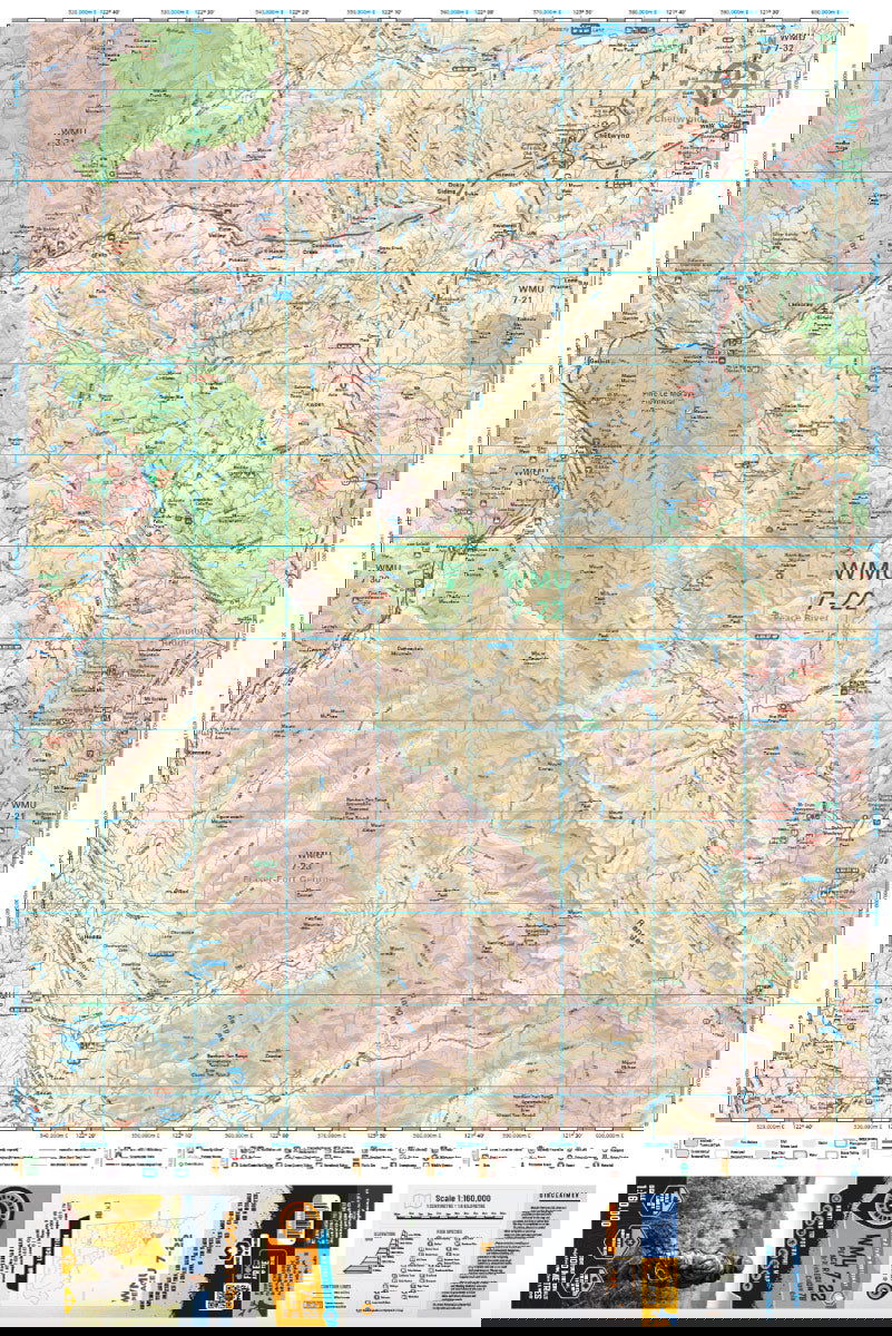 WMU 7-22 Peace Region - Hunting Topo BC - Backroad Maps