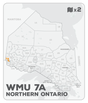 WMU 7A Hunting Bundle - Northern Ontario (2 maps) - Hunting Bundle