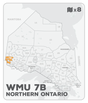WMU 7B Hunting Bundle - Northern Ontario (8 maps) - Hunting Bundle