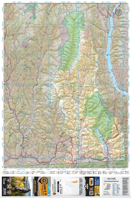 WMU 8-15 Okanagan Region - Hunting Topo BC - Backroad Maps