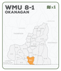 WMU 8-1 Okanagan Region - Hunting Topo BC - Backroad Maps