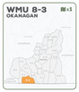 WMU 8-3 Okanagan Region - Hunting Topo BC - Backroad Maps