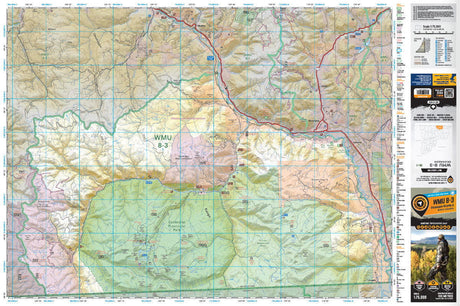 WMU 8-3 Okanagan Region - Hunting Topo BC - Backroad Maps