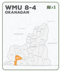 WMU 8-4 Okanagan Region - Hunting Topo BC - Backroad Maps
