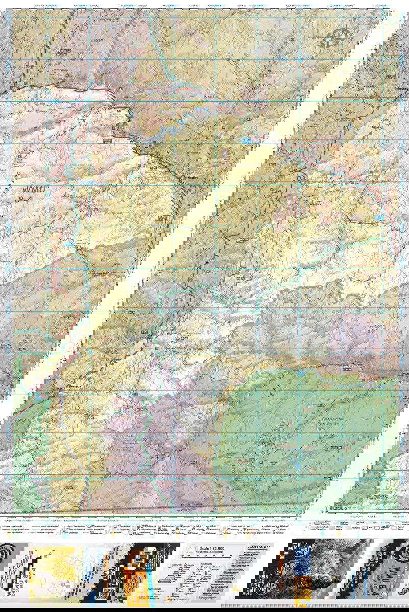 WMU 8-4 Okanagan Region - Hunting Topo BC - Backroad Maps