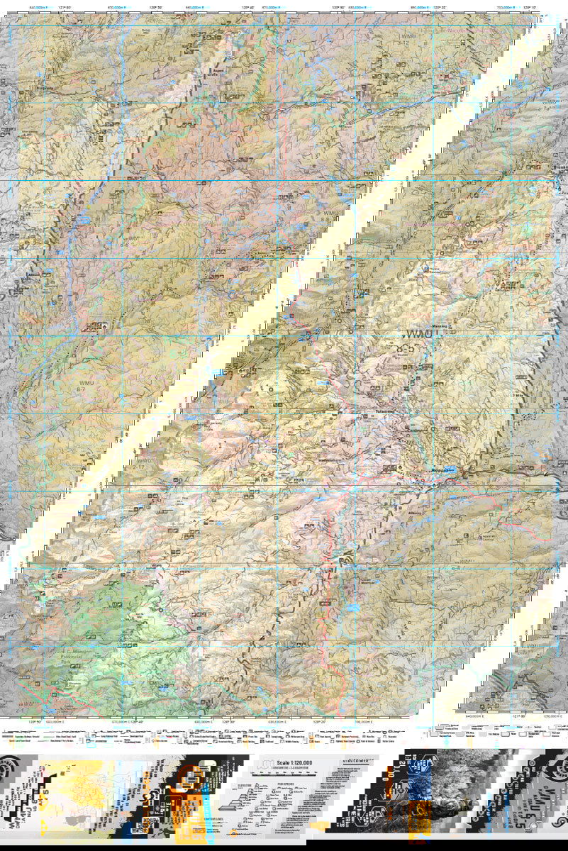 WMU 8-5 Okanagan Region - Hunting Topo BC - Backroad Maps