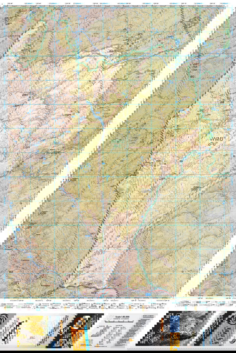 WMU 8-6 Okanagan Region - Hunting Topo BC - Backroad Maps