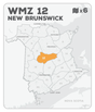 WMZ 12 Hunting Bundle - New Brunswick (6 maps) - Hunting Bundle