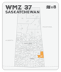 WMZ 37 Saskatchewan Hunting Maps Bundle (8 maps) - Hunting Bundle