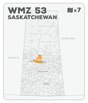 WMZ 53 Saskatchewan Hunting Maps Bundle (7 maps) - Hunting Bundle