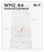 WMZ 64 Saskatchewan Hunting Maps Bundle (5 maps) - Hunting Bundle