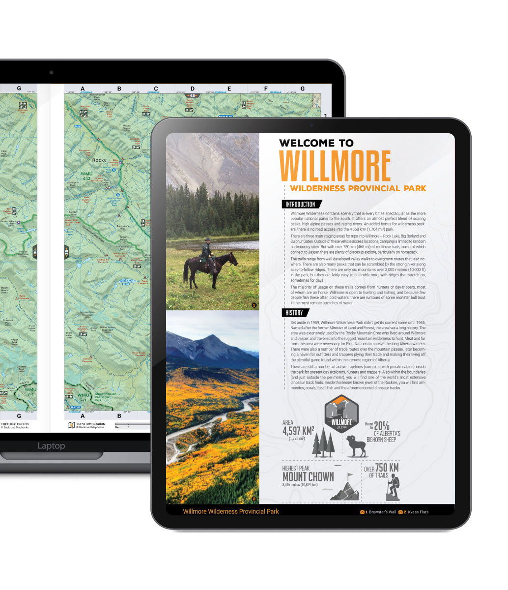 Willmore Wilderness Provincial Park - PDF - Backroad Maps