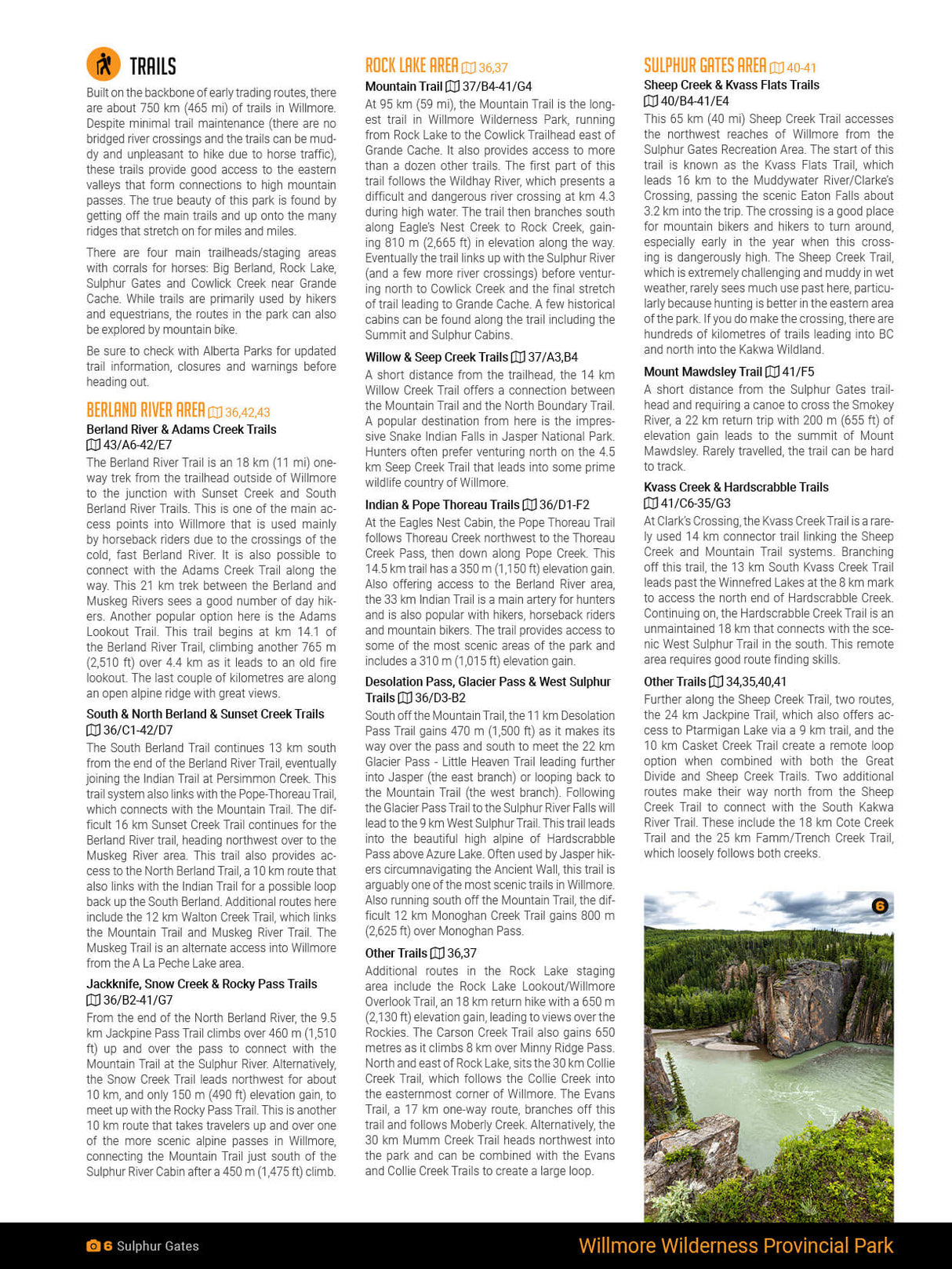 Willmore Wilderness Provincial Park - PDF - Backroad Maps