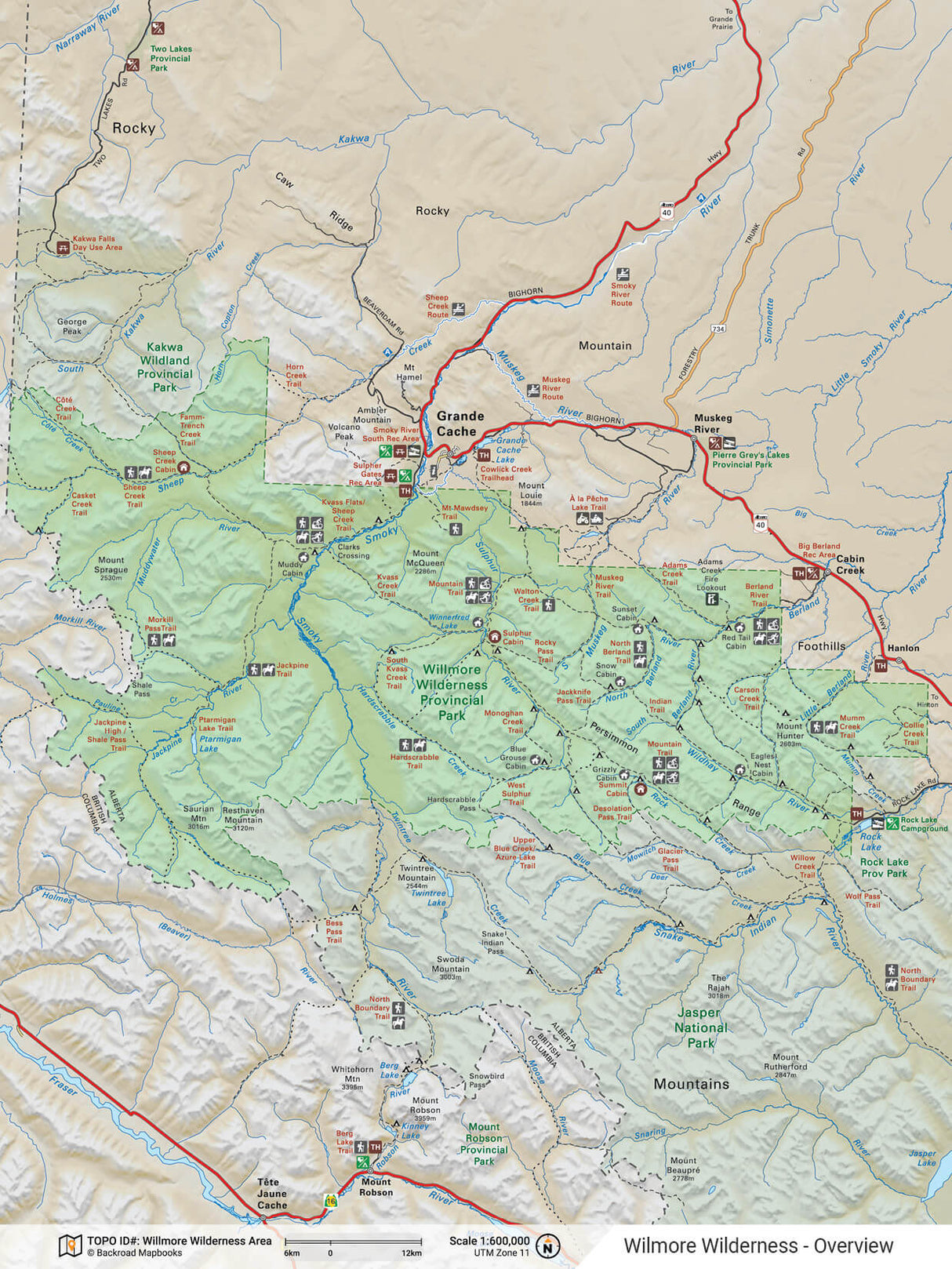 Willmore Wilderness Provincial Park - PDF - Backroad Maps