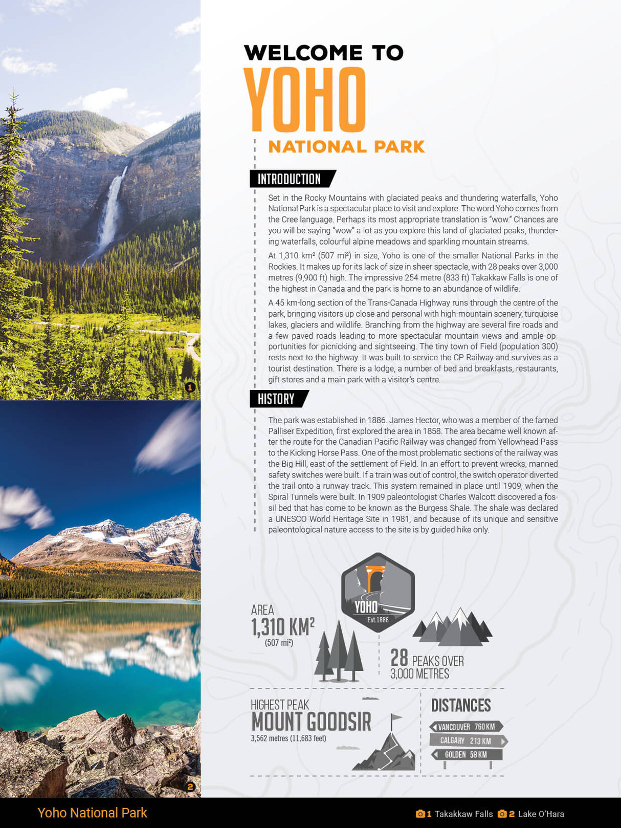 Yoho National Park - PDF - Backroad Maps