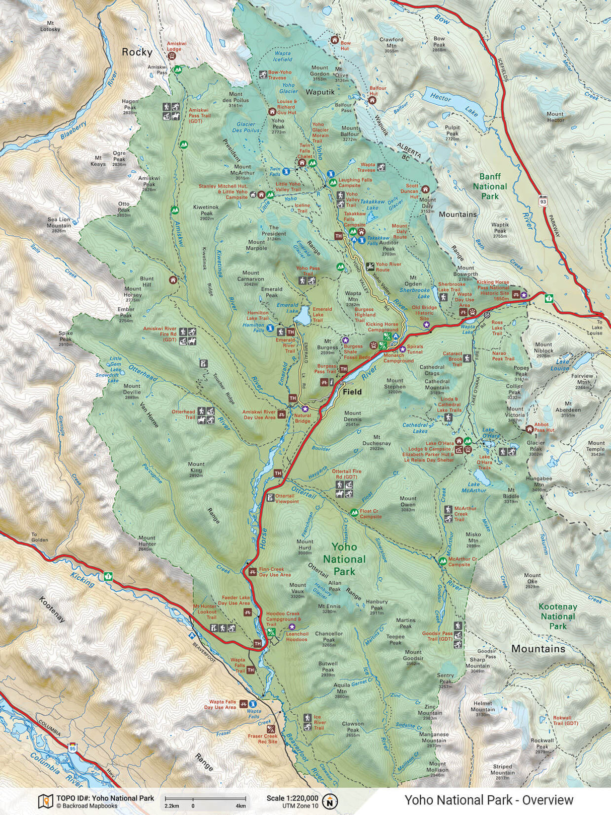 Yoho National Park - PDF - Backroad Maps