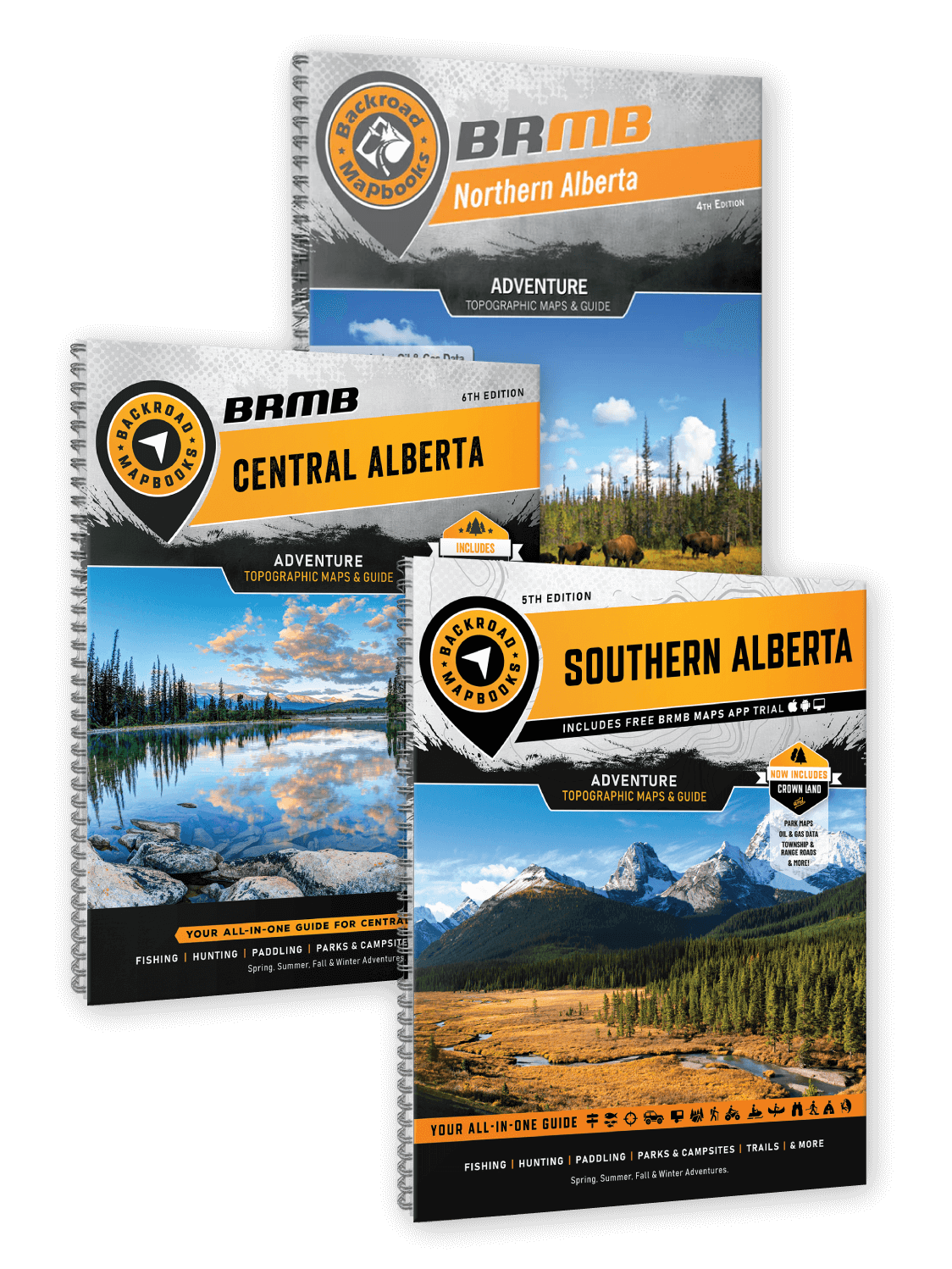 Alberta Backroad Mapbook Bundle