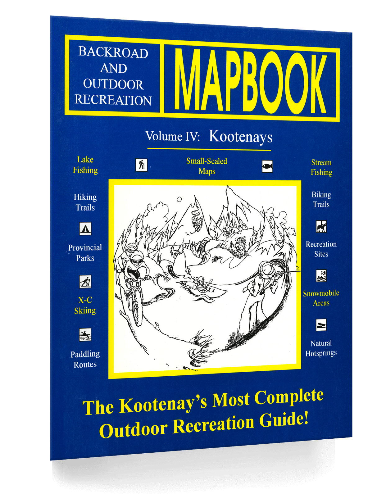 Kootenays BC Mapbook First Edition