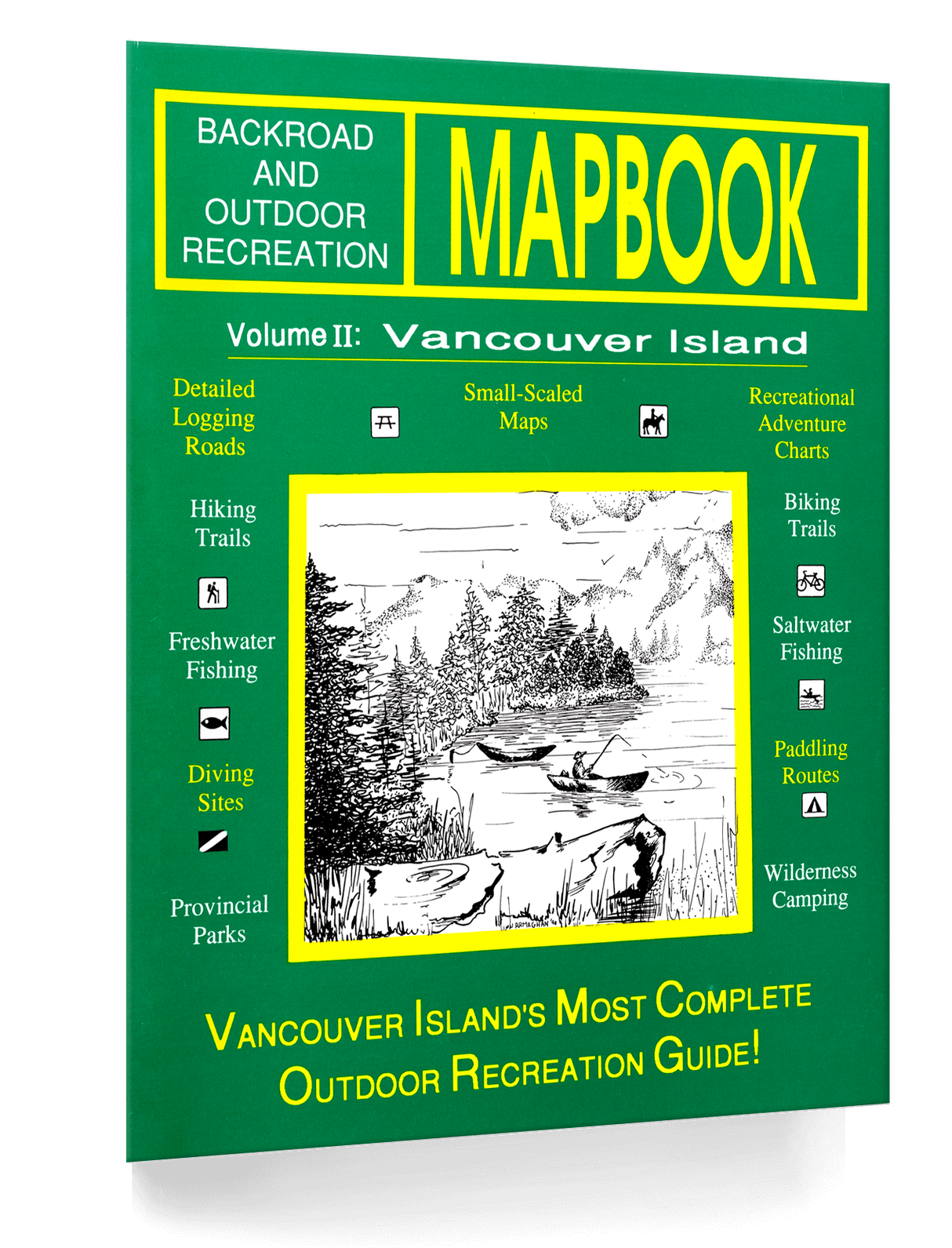 Vancouver Island BC Mapbook First Edition