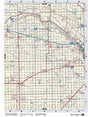 MBMB16 Wall Map - Elm Creek - Backroad Maps
