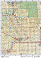 MBMB23 Wall Map - Minnedosa - Backroad Maps