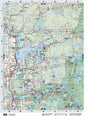 MBMB29 Wall Map - Pinawa - Backroad Maps