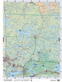 MBMB70 Wall Map - Flin Flon - Backroad Maps
