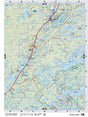 MBMB72 Wall Map - Cross Lake - Backroad Maps