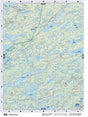 MBMB73 Wall Map - Pikwitonei - Backroad Maps