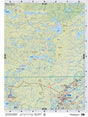 MBMB76 Wall Map - Thompson - Backroad Maps