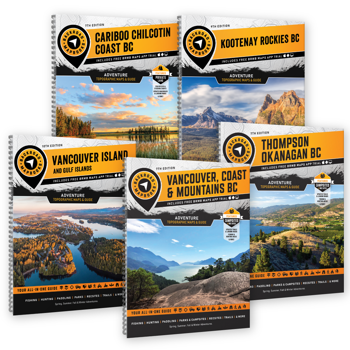 Southern BC Mapbook Bundle