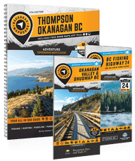 Thompson Okanagan BC - Recreation Map & Mapbook Bundle - Backroad Maps